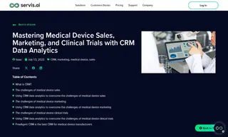 Preview of the Medical Device Manufacturing Company Case Study