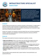 Preview of the Global Infrastructure Specialist Case Study