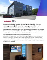 Preview of the Royal van Leeuwen Case Study