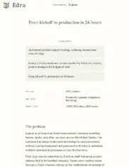 Preview of the Ergeon Case Study