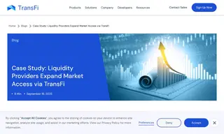 Preview of the Large Liquidity provider Case Study