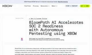 Preview of the BloomPath AI Case Study