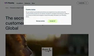 Preview of the Bupa Global Case Study