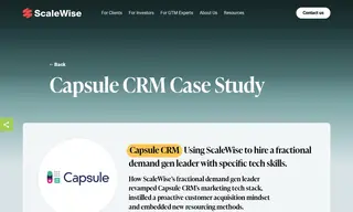 Preview of the Capsule Case Study