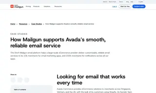 Preview of the Avada Commerce Case Study