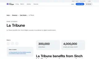Preview of the La Tribune Case Study