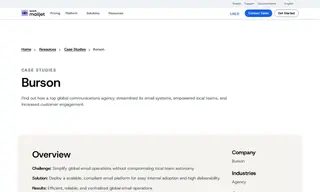 Preview of the Burson Case Study