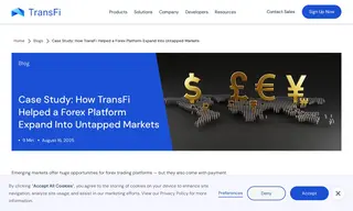 Preview of the Large Forex Trading Company Case Study