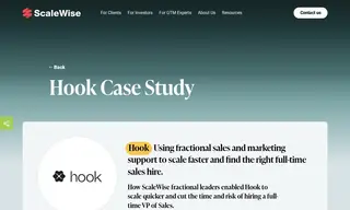 Preview of the Hook Case Study