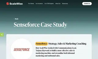 Preview of the Senseforce Case Study