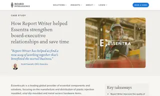 Preview of the Essentra Case Study