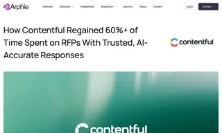 Preview of the Contentful Case Study