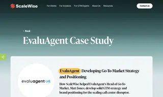 Preview of the EvaluAgent Case Study