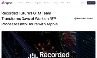 Preview of the Recorded Future Case Study