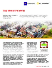 Preview of the The Wheeler School Case Study