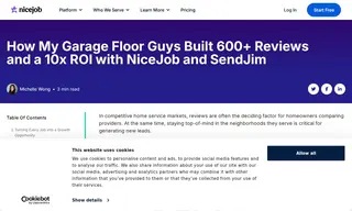 Preview of the SendJim Case Study