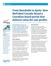 Preview of the BioTalent Canada Case Study