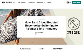 Preview of the Sand Cloud Case Study