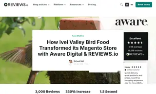 Preview of the Ivel Valley Bird Food Case Study