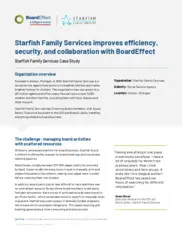 Preview of the Starfish Family Services Case Study