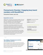 Preview of the Pennsylvania Chamber of Business & Industry Case Study