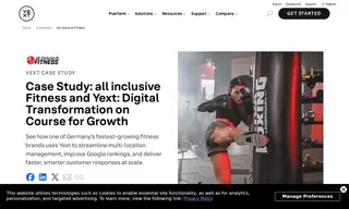 Preview of the all inclusive Fitness Case Study