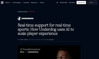 Preview of the Underdog Case Study