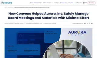 Preview of the Aurora, Inc. Case Study