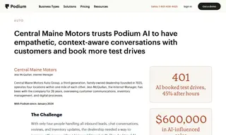 Preview of the Central Maine Motors Auto Group Case Study