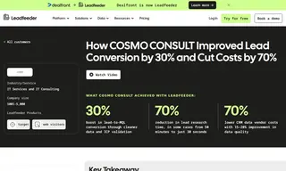 Preview of the Cosmo Consult Case Study