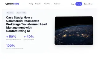 Preview of the Leading Commercial Real Estate Brokerage Firm Case Study