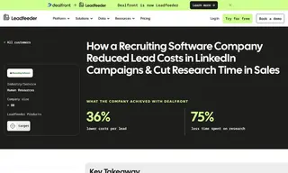Preview of the Large Recruiting Software Company Case Study