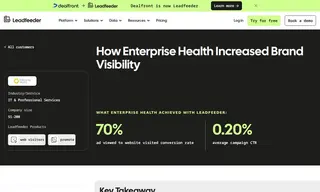 Preview of the Enterprise Health Case Study