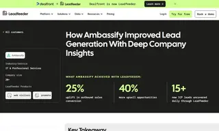 Preview of the Ambassify Case Study