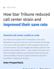 Preview of the Star Tribune Case Study