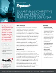 Preview of the Equiant Financial Services, Inc. Case Study