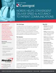 Preview of the Convergent Case Study