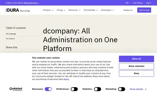 Preview of the dcompany Case Study