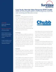 Preview of the Chubb Case Study
