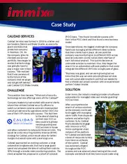 Preview of the Calidad Services Case Study