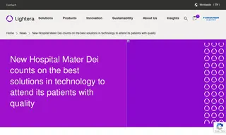 Preview of the The Mater Dei Betim-Contagem Case Study