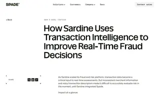 Preview of the Sardine Case Study