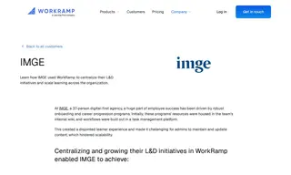 Preview of the IMGE Case Study