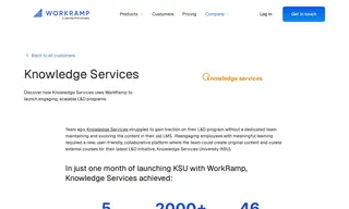Preview of the Knowledge Services Case Study