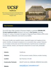 Preview of the UCSF Helen Diller Hospital Case Study