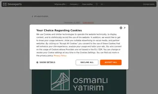 Preview of the Osmanlı Yatırım Case Study