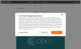 Preview of the CEX.IO Case Study