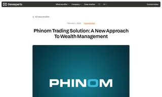Preview of the Phinom AG Case Study