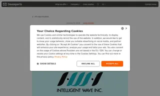 Preview of the Intelligent Wave Inc. Case Study