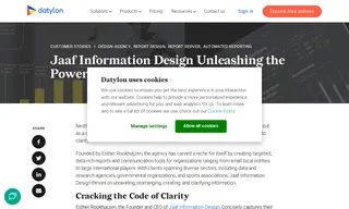 Preview of the Jaaf Information Design Case Study